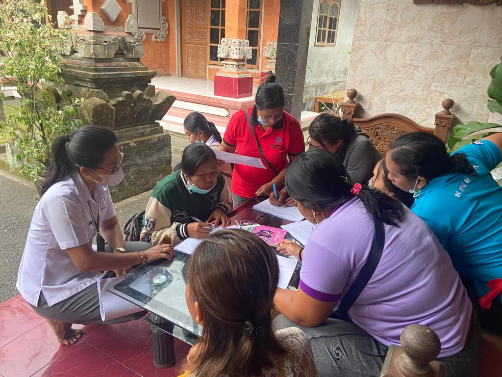 KUNJUNGAN RUMAH DI KECAMATAN ABIANSEMAL